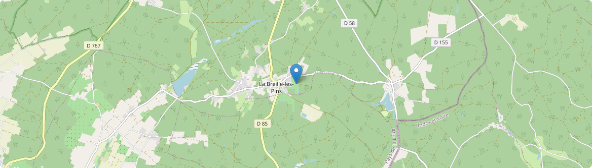 Breille-les-Pins - Carte