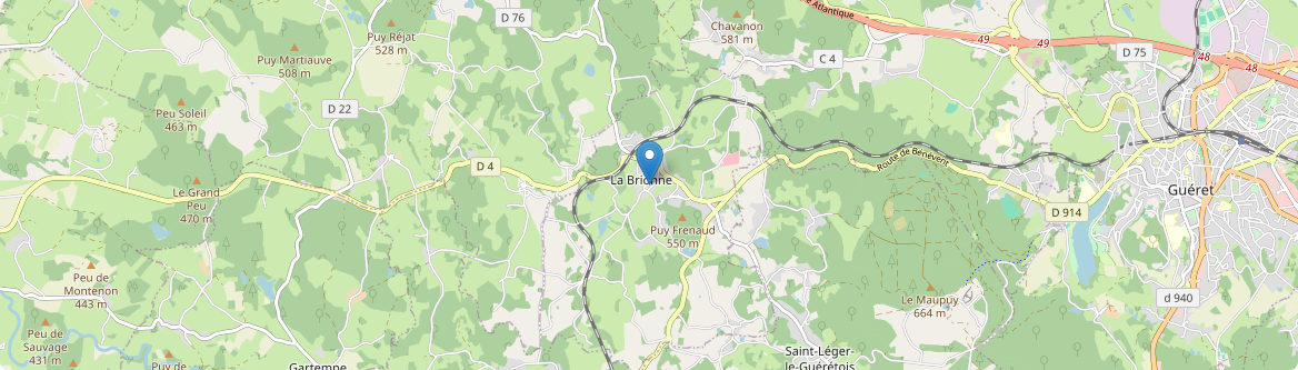 Brionne - Carte