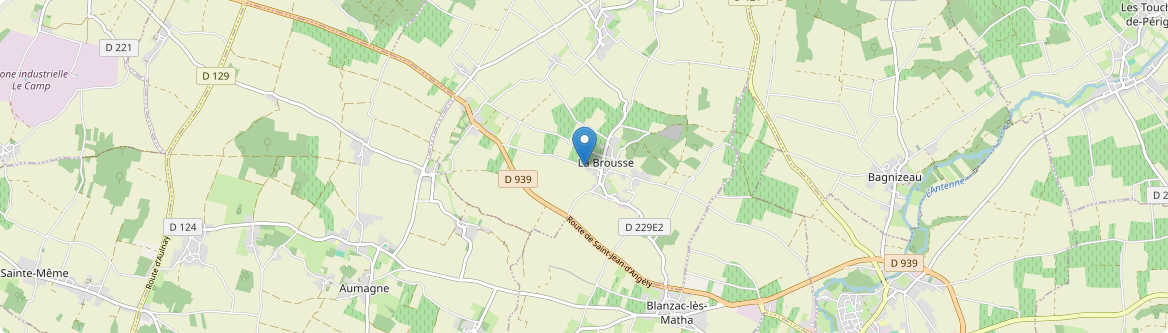 Brousse - Carte