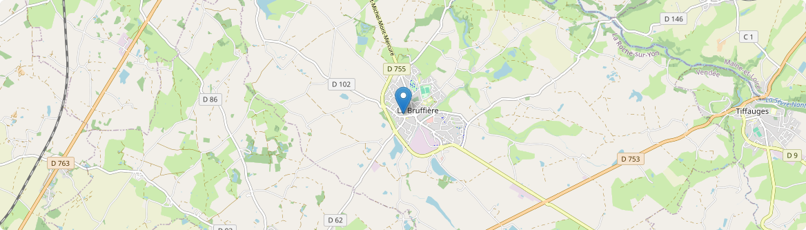 Bruffière - Carte