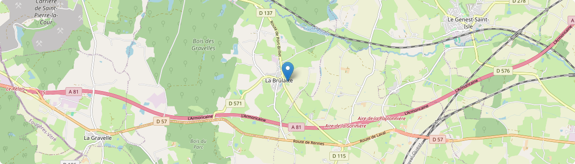 Brûlatte - Carte