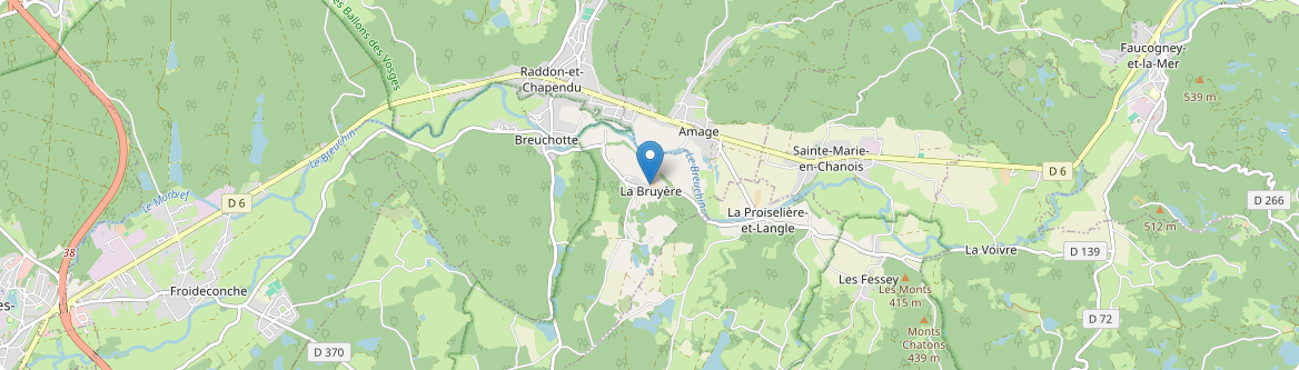 Bruyère - Carte