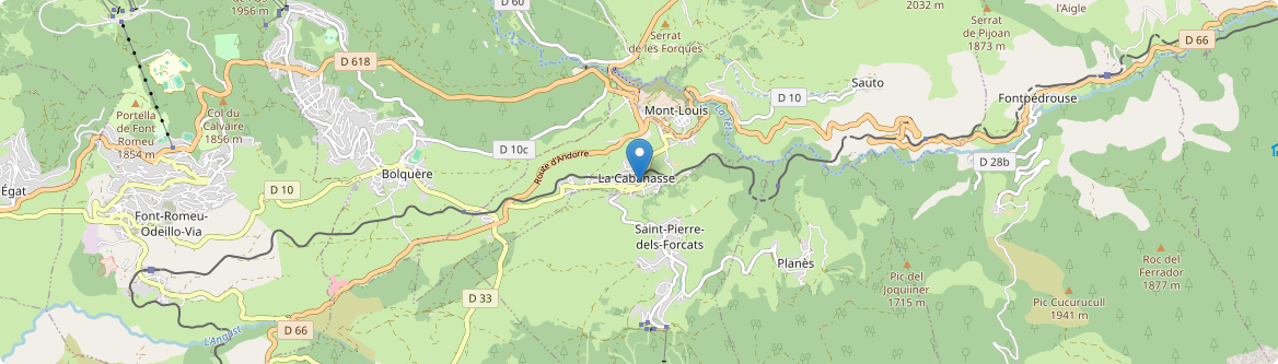 Cabanasse - Carte