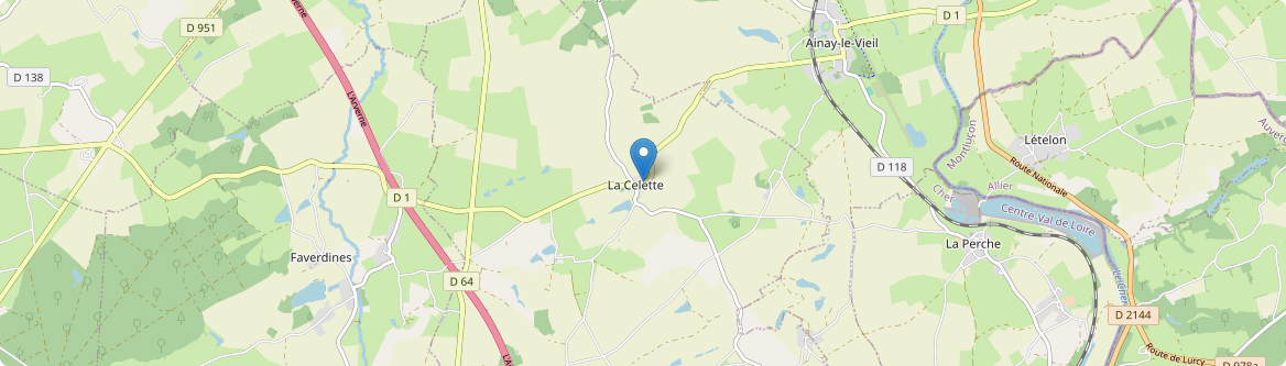 Celette - Carte