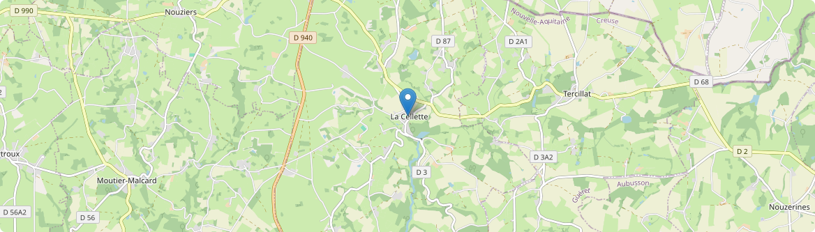 Cellette - Carte