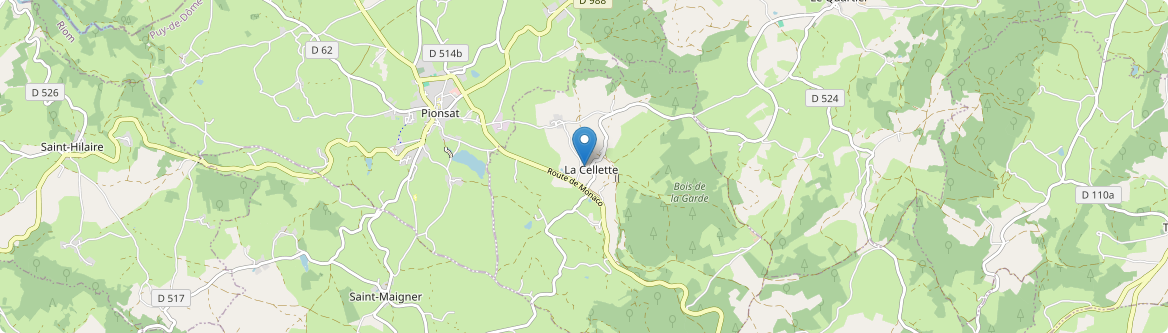 Cellette - Carte