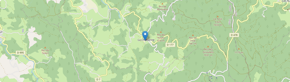 Chabanne - Carte