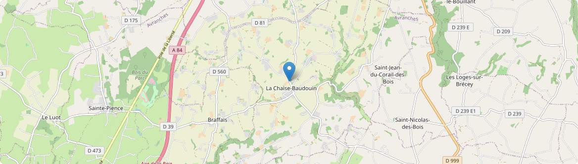 Chaise-Baudouin - Carte
