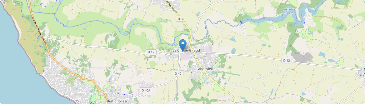 Chaize-Giraud - Carte