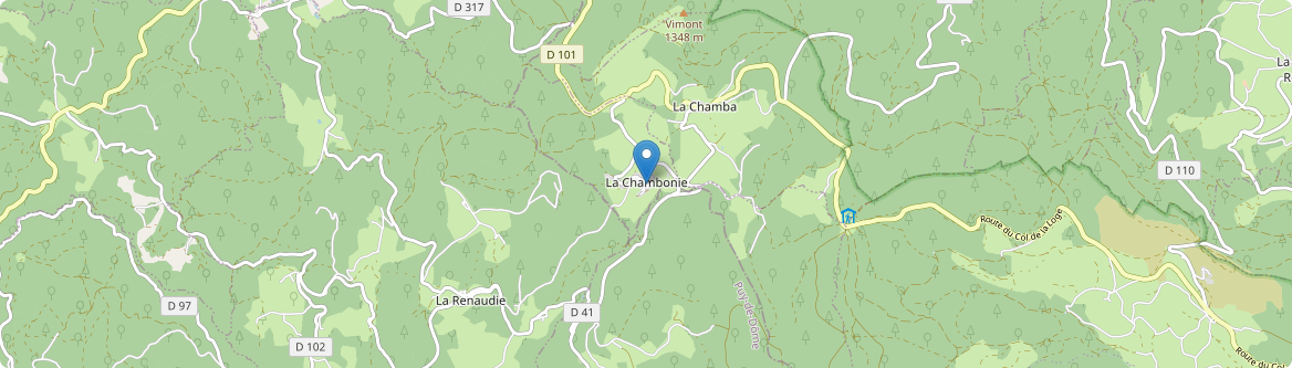 Chambonie - Carte