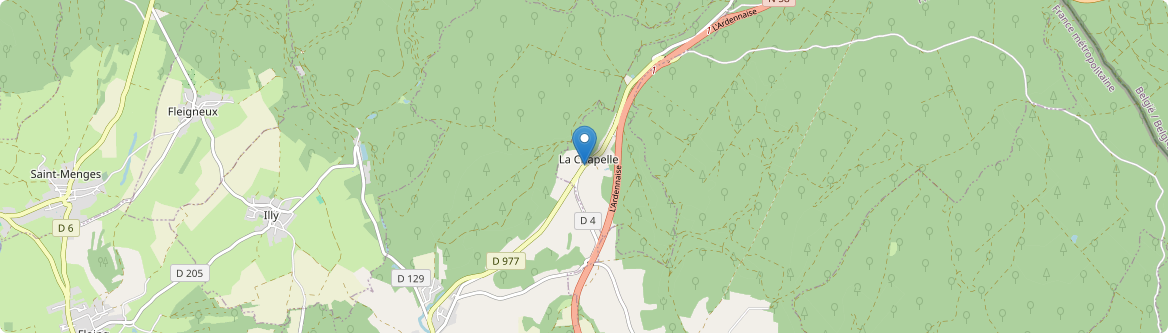 Chapelle - Carte