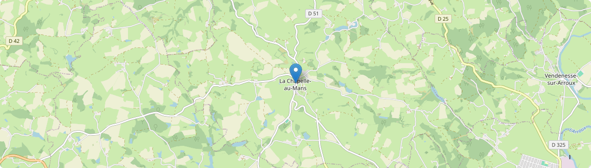Chapelle-au-Mans - Carte