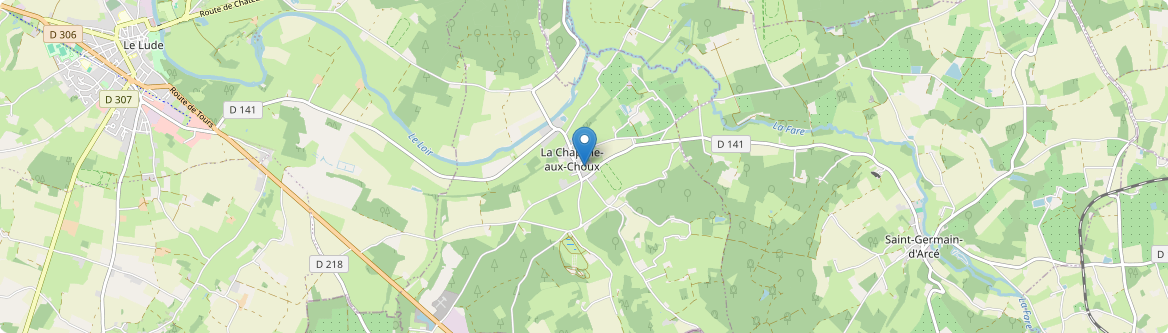 Chapelle-aux-Choux - Carte