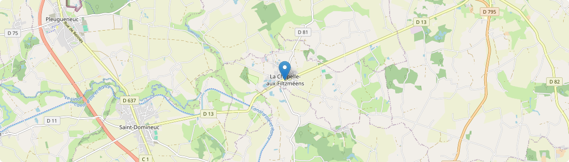 Chapelle-aux-Filtzméens - Carte