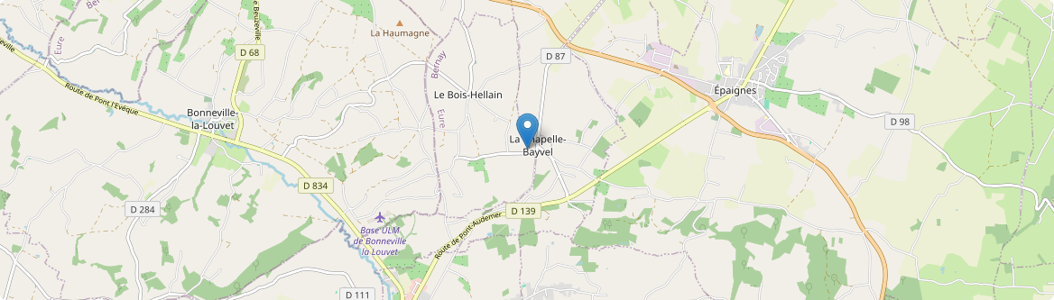 Chapelle-Bayvel - Carte