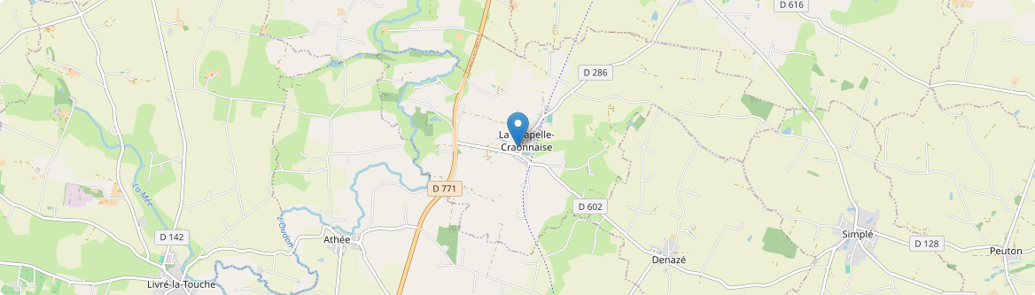Chapelle-Craonnaise - Carte