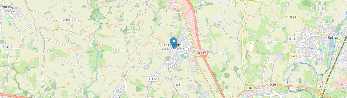 Chapelle-des-Fougeretz - Carte