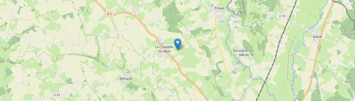 Chapelle-du-Bois - Carte