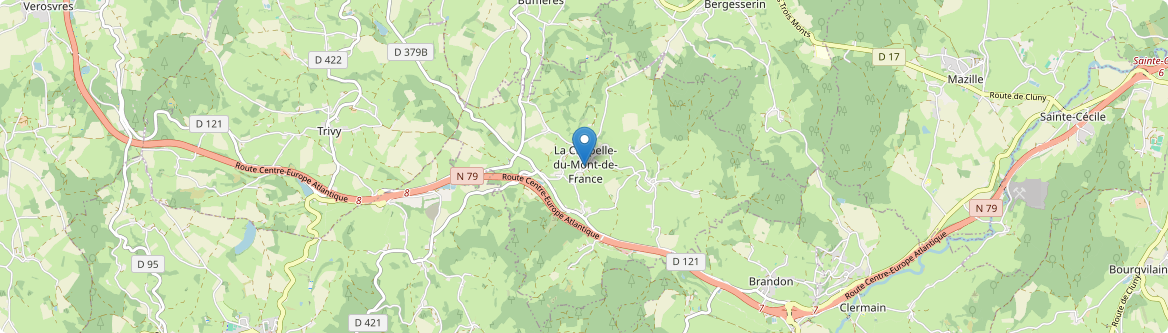 Chapelle-du-Mont-de-France - Carte