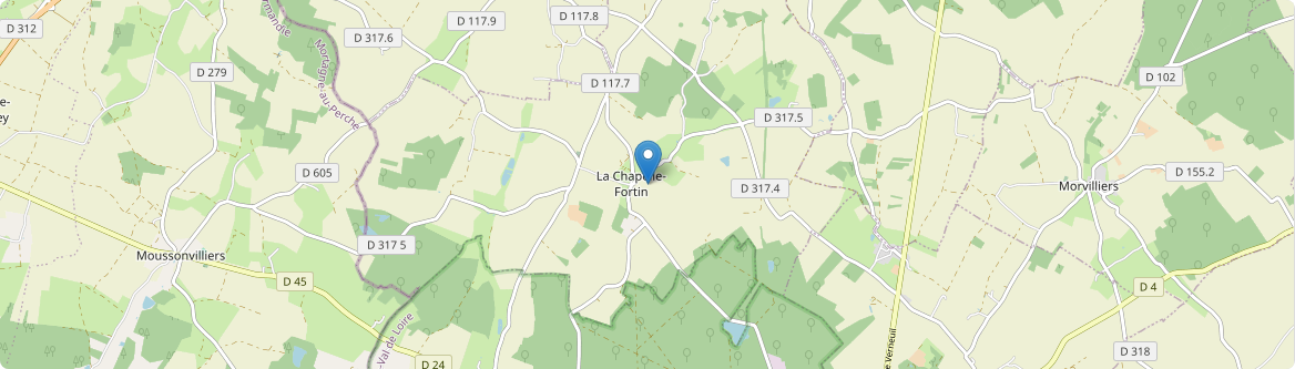Chapelle-Fortin - Carte