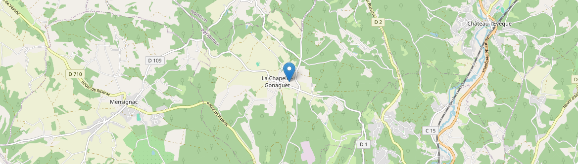 Chapelle-Gonaguet - Carte