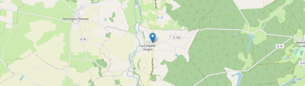 Chapelle-Hugon - Carte