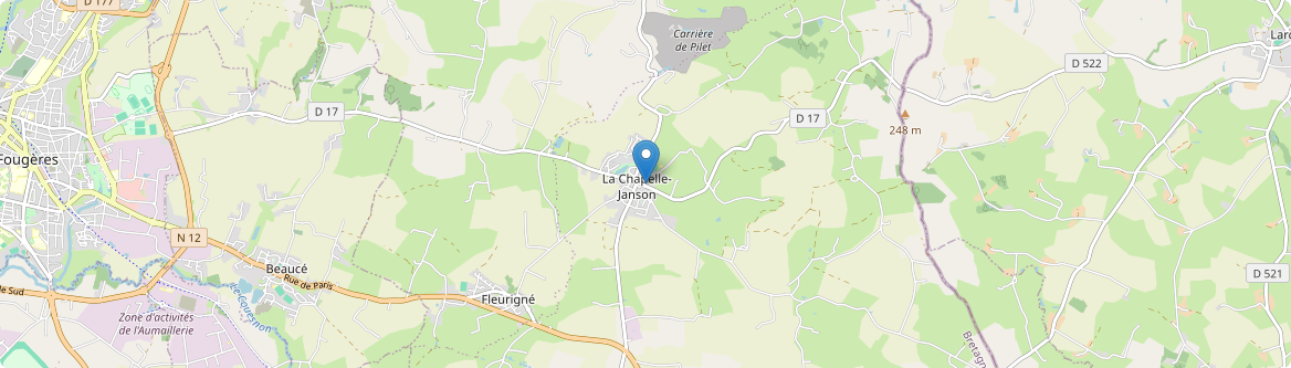 Chapelle-Janson - Carte