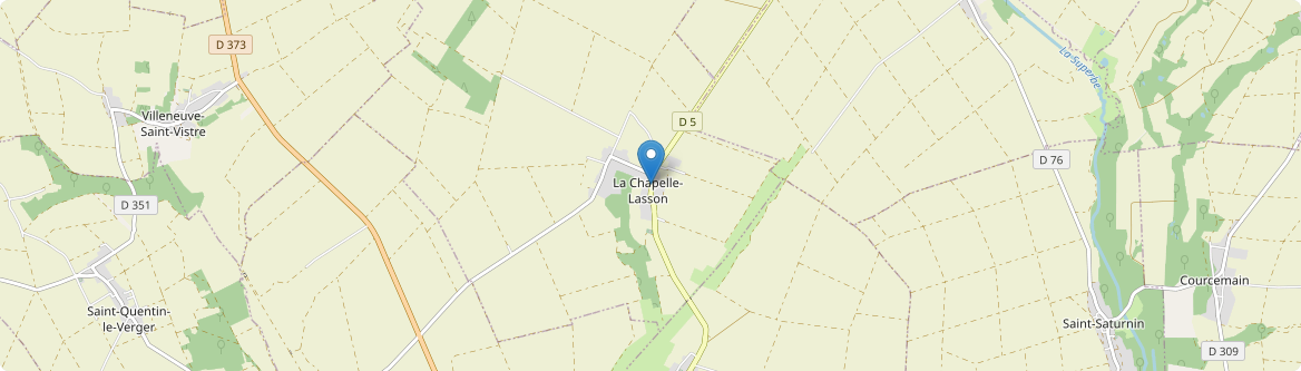 Chapelle-Lasson - Carte