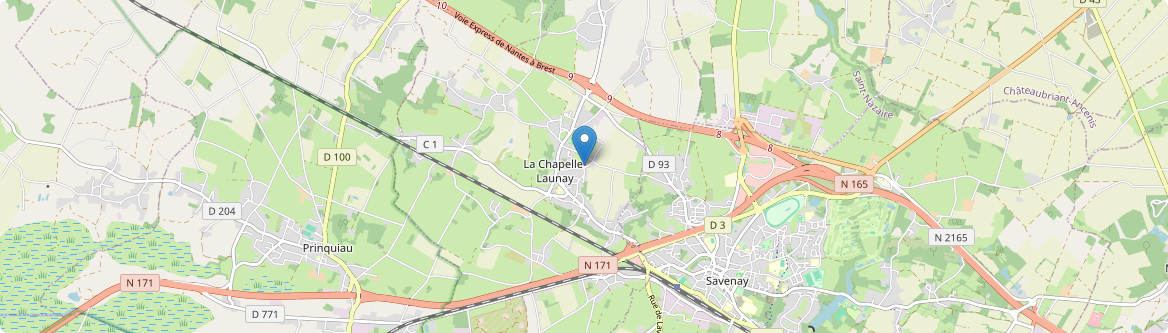 Chapelle-Launay - Carte