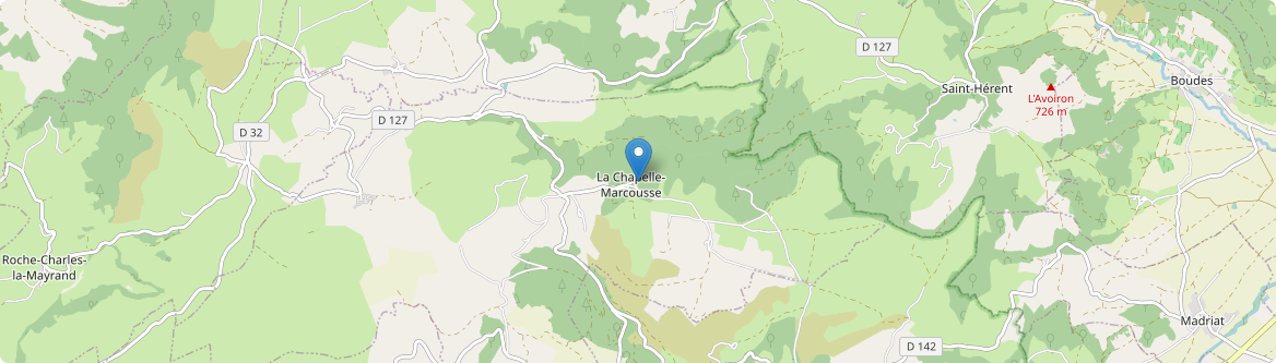 Chapelle-Marcousse - Carte