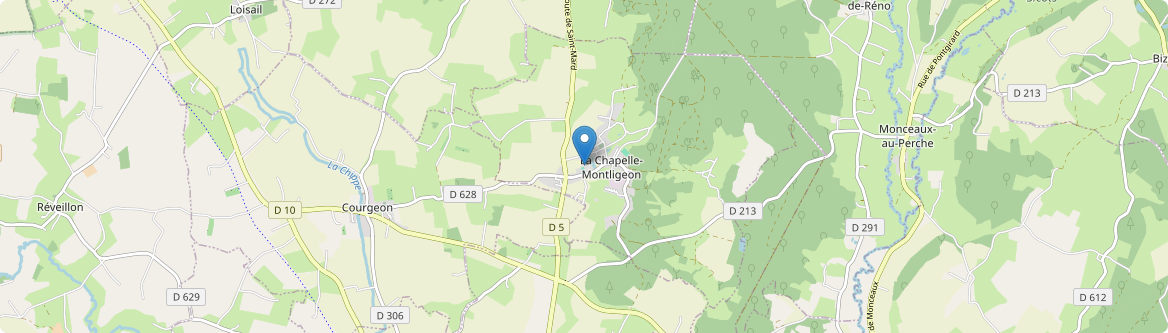Chapelle-Montligeon - Carte