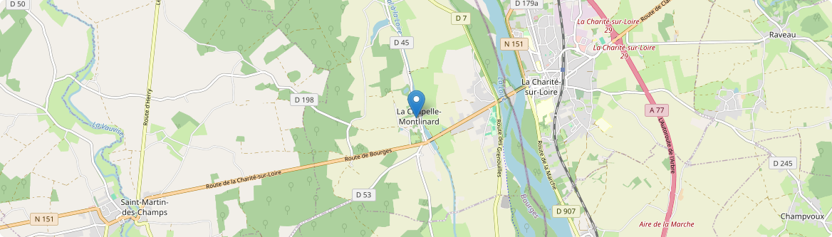 Chapelle-Montlinard - Carte
