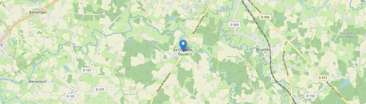 Chapelle-Naude - Carte