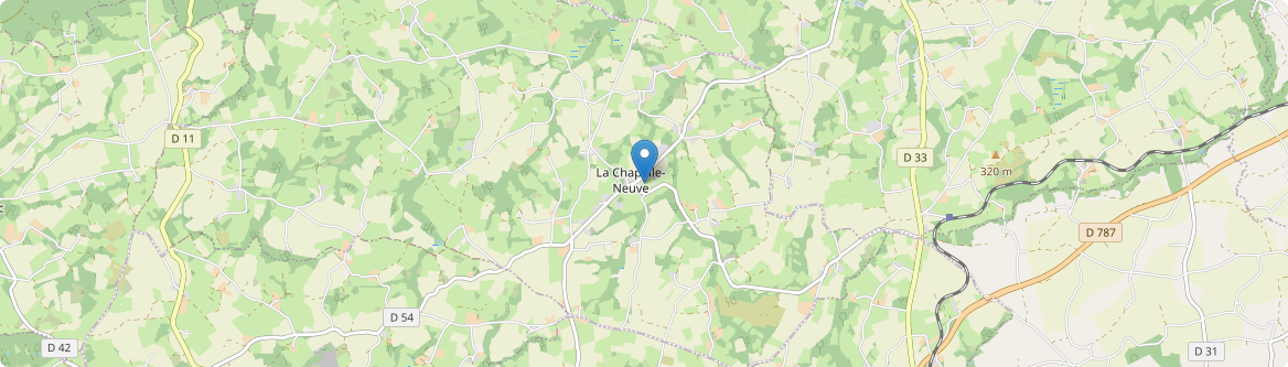 Chapelle-Neuve - Carte
