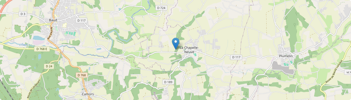 Chapelle-Neuve - Carte