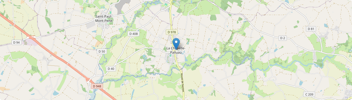 Chapelle-Palluau - Carte