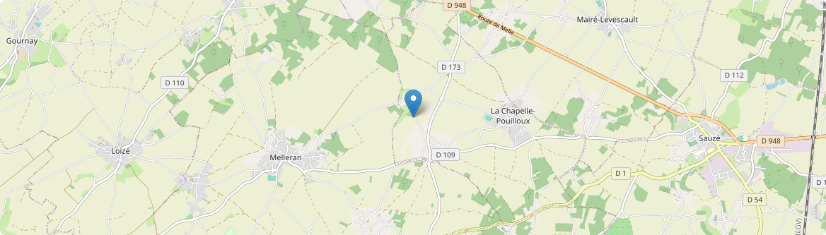Chapelle-Pouilloux - Carte