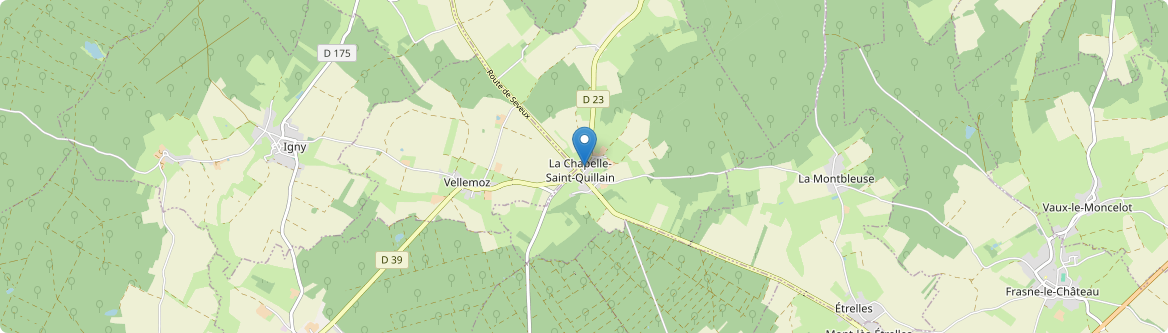 Chapelle-Saint-Quillain - Carte