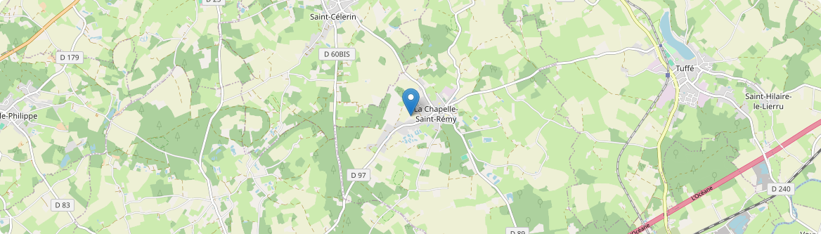 Chapelle-Saint-Rémy - Carte