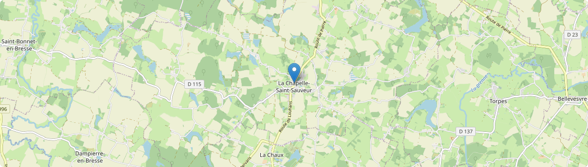 Chapelle-Saint-Sauveur - Carte