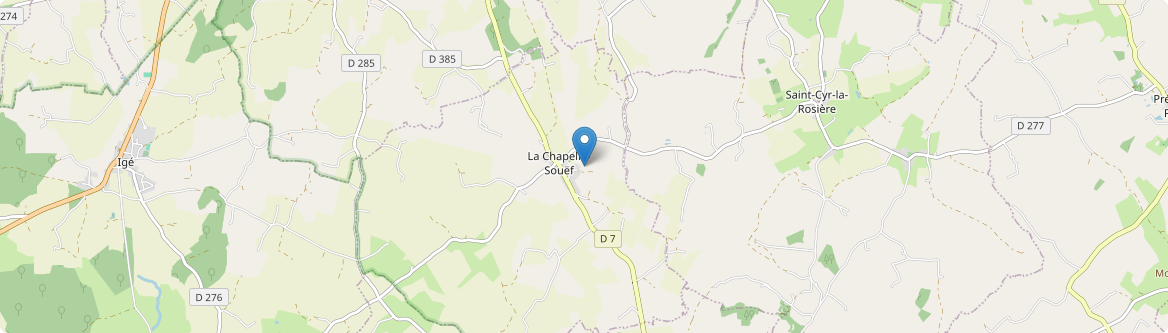 Chapelle-Souëf - Carte