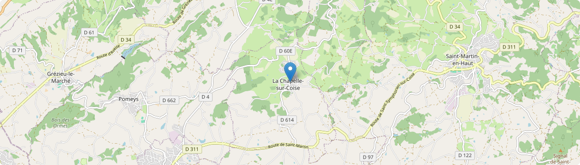 Chapelle-sur-Coise - Carte