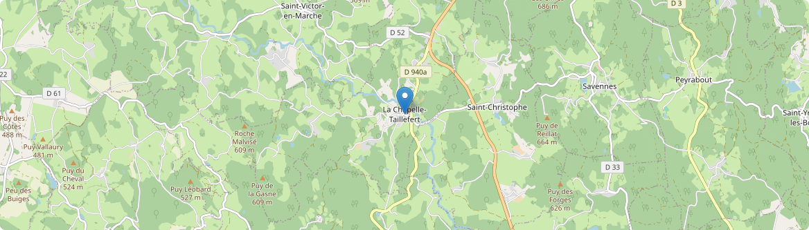 Chapelle-Taillefert - Carte