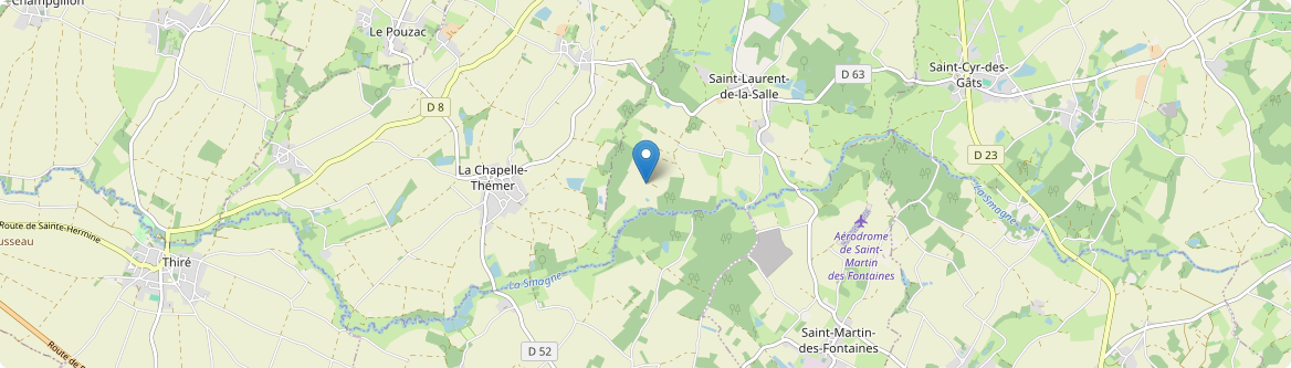 Chapelle-Thémer - Carte