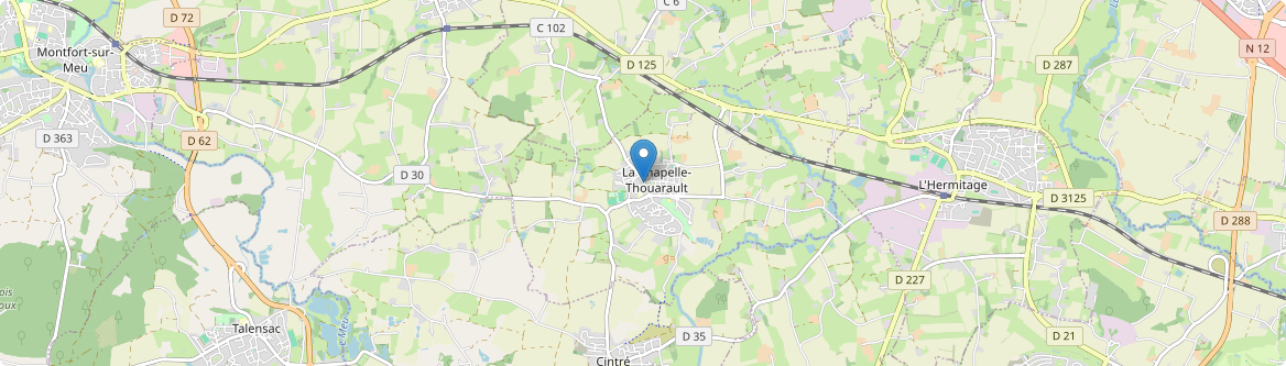 Chapelle-Thouarault - Carte
