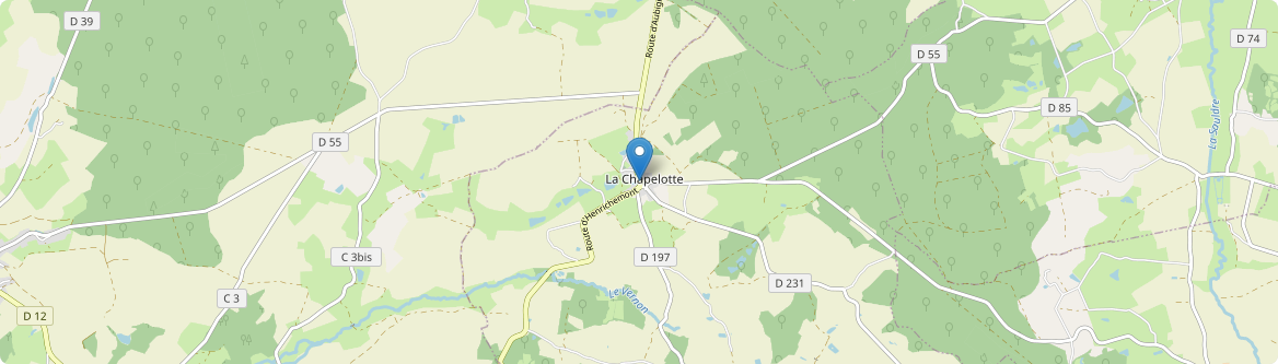 Chapelotte - Carte