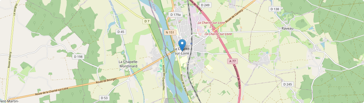 Charité-sur-Loire - Carte