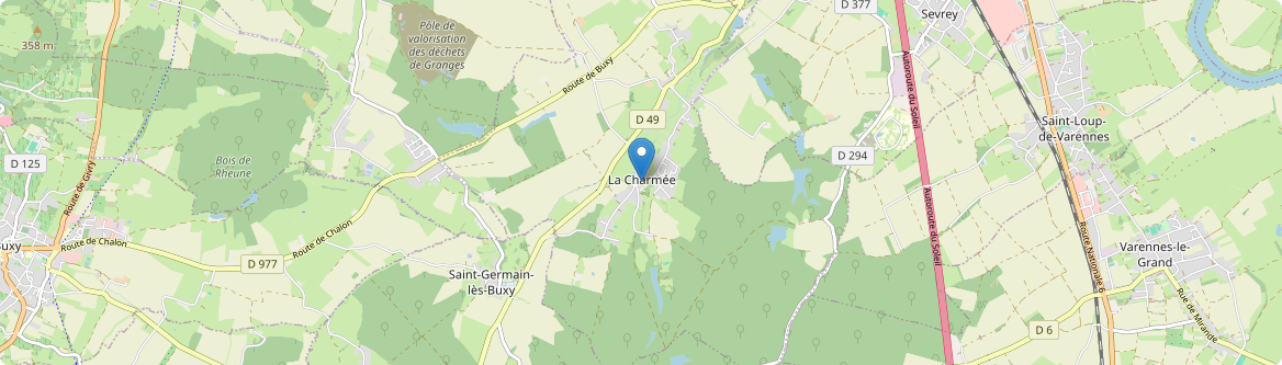 Charmée - Carte