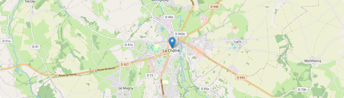 Châtre - Carte