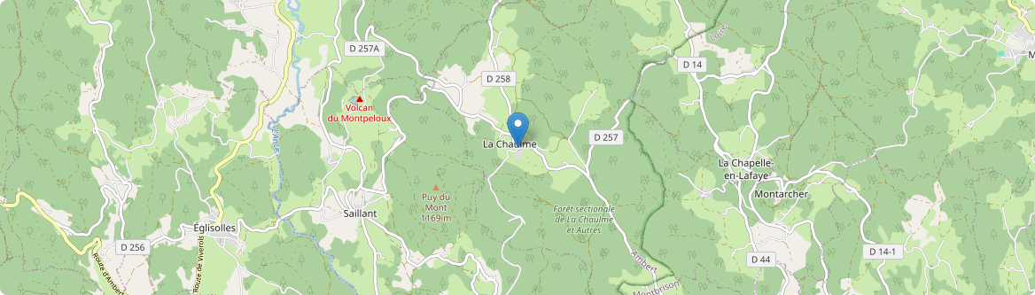 Chaulme - Carte